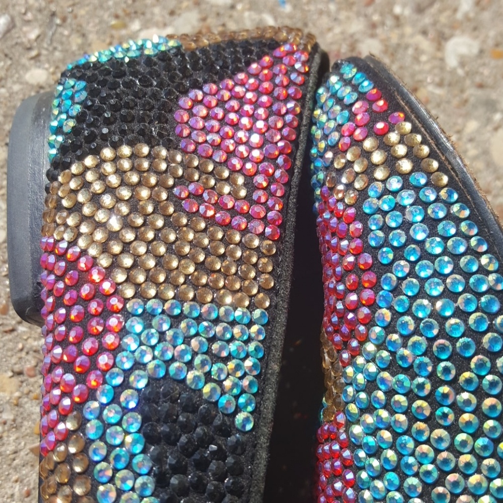 Steve Madden Conncord Multi Color Flats 7.5 - image 4